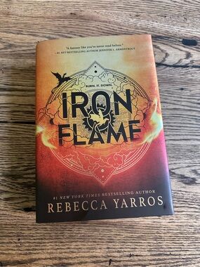 Iron Flame Hardcover Book - Rebecca Yarros